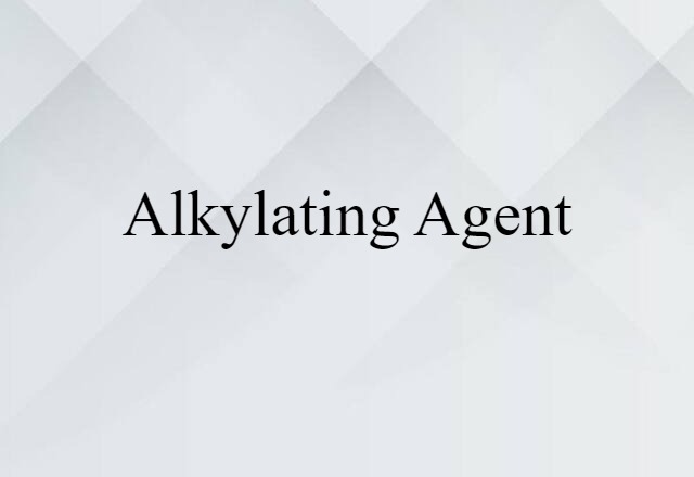 alkylating agent