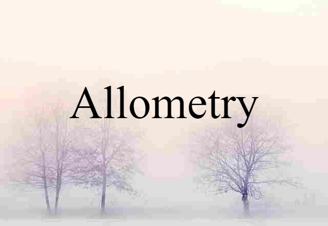 allometry