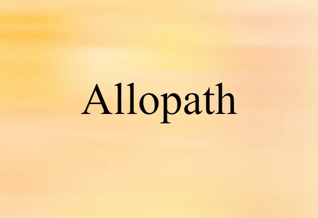 allopath