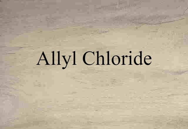 allyl chloride