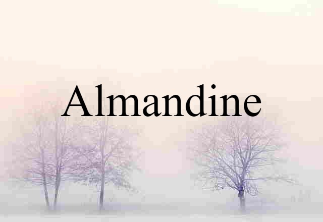 almandine