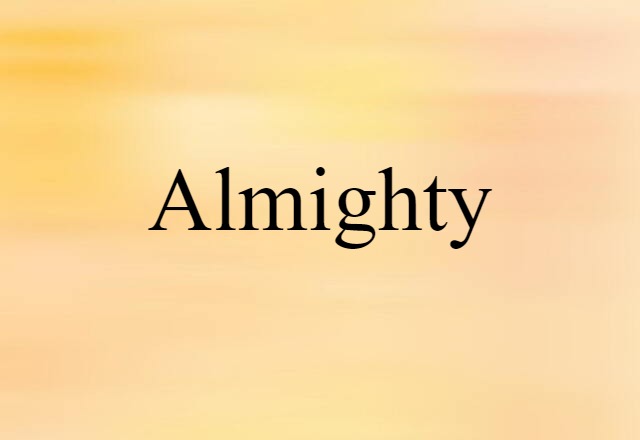 almighty