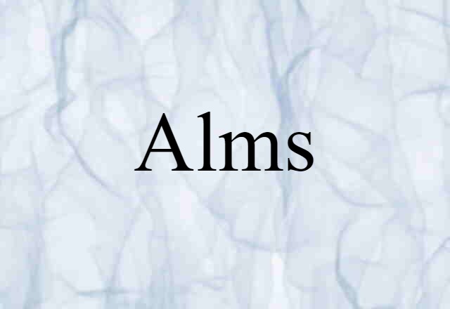 alms