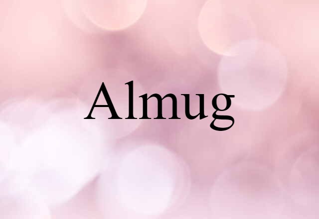 almug