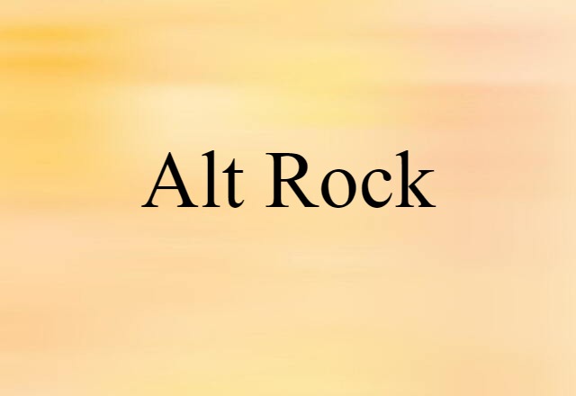 alt-rock