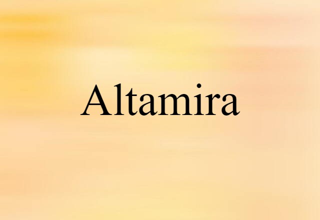 Altamira