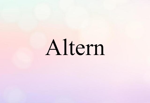 altern