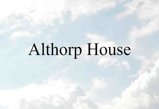 Althorp House