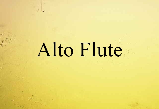 alto flute