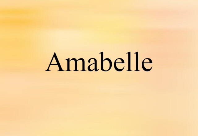 Amabelle