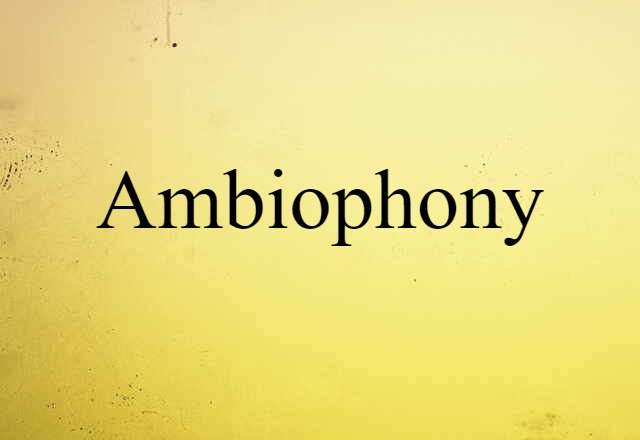 ambiophony