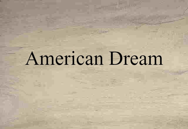 American Dream