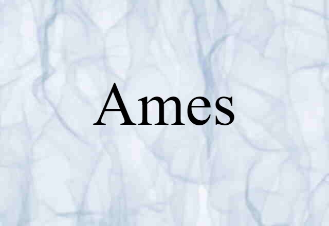 Ames (noun) Definition, Meaning & Examples