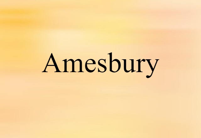 Amesbury