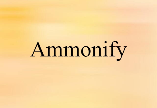 ammonify