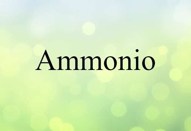 ammonio