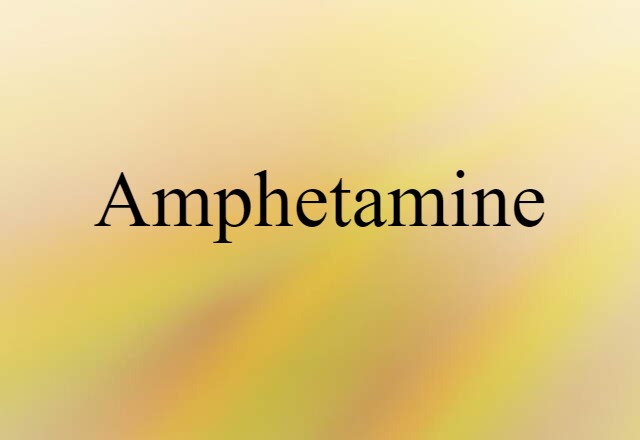 amphetamine