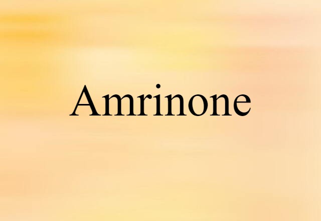 amrinone