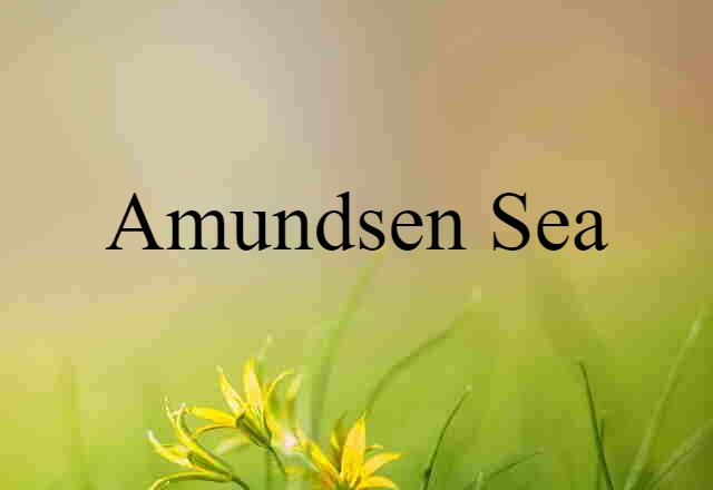 Amundsen Sea