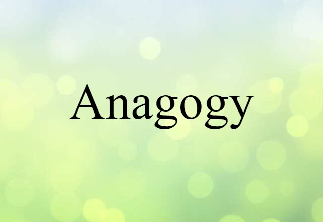 Anagogy (noun) Definition, Meaning & Examples