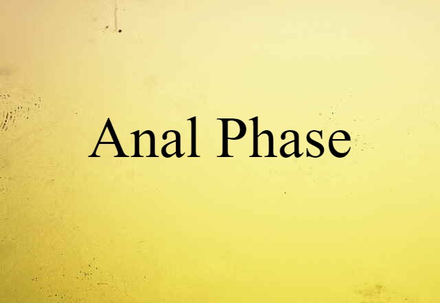 anal phase