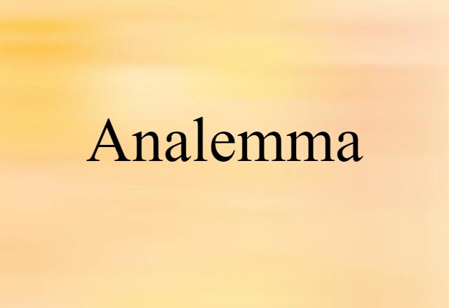 analemma