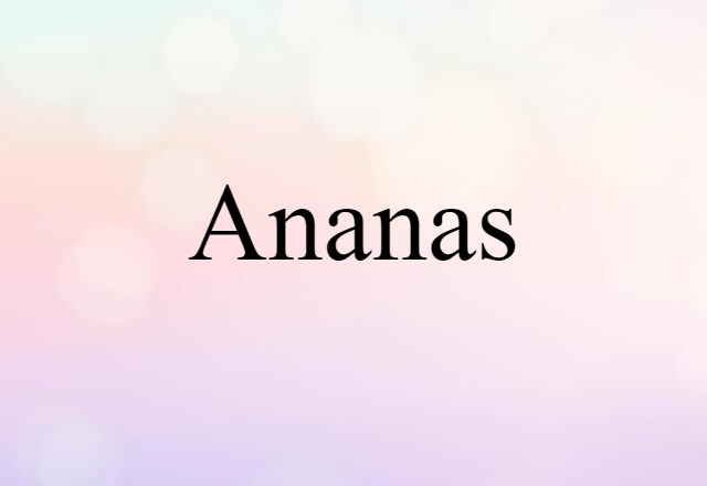 ananas