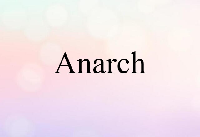 anarch