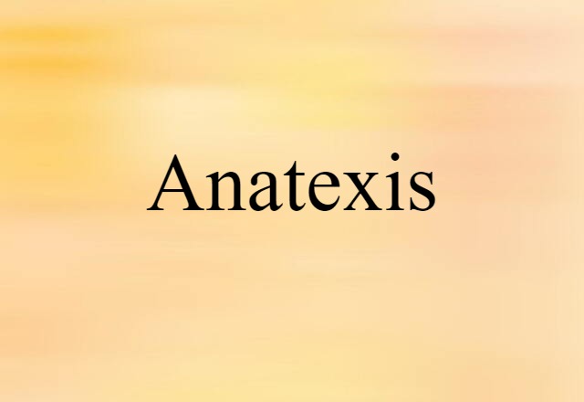 anatexis