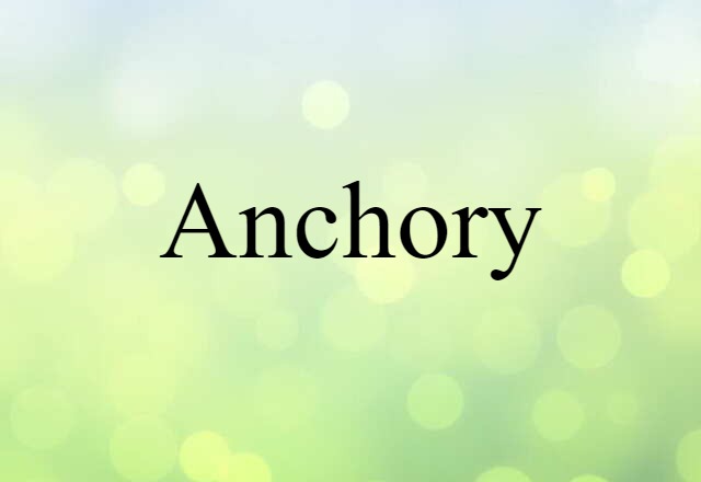 anchory