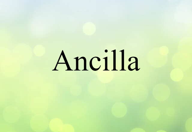 ancilla