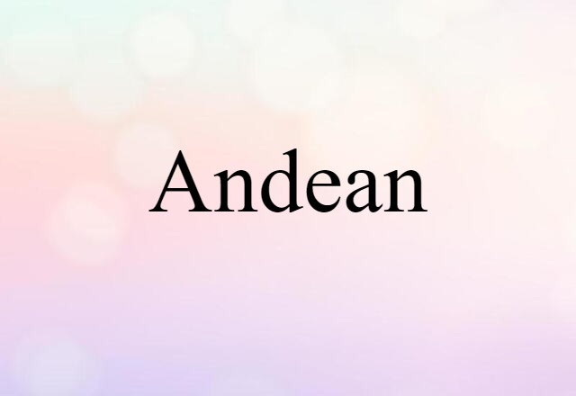 Andean