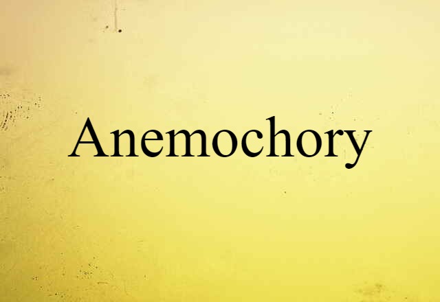 anemochory