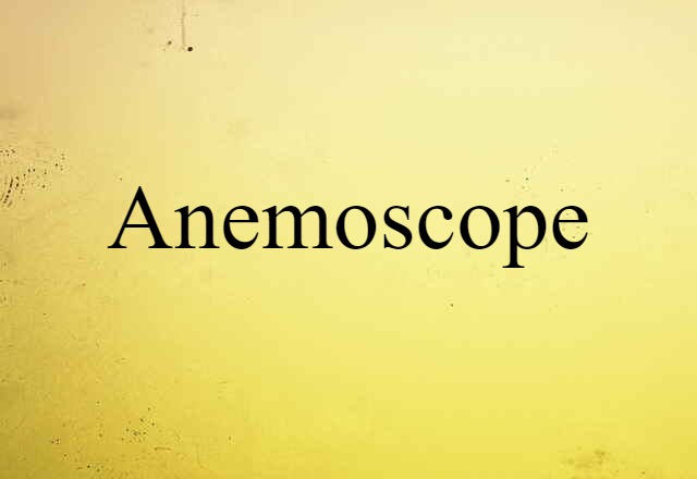 anemoscope