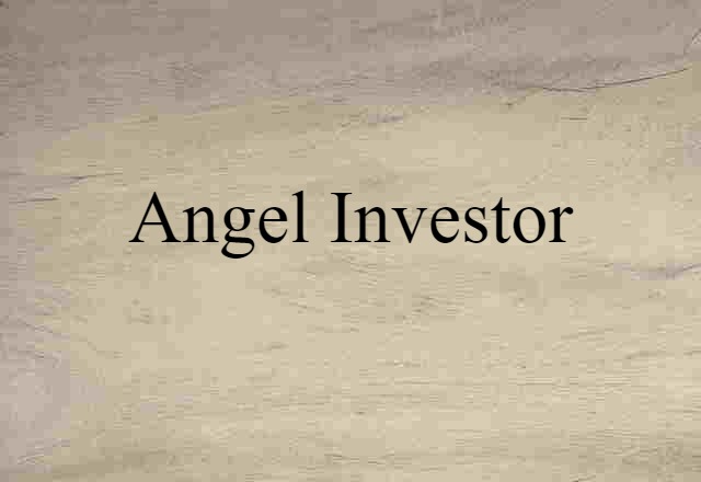 angel investor