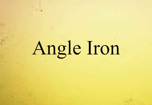 angle iron