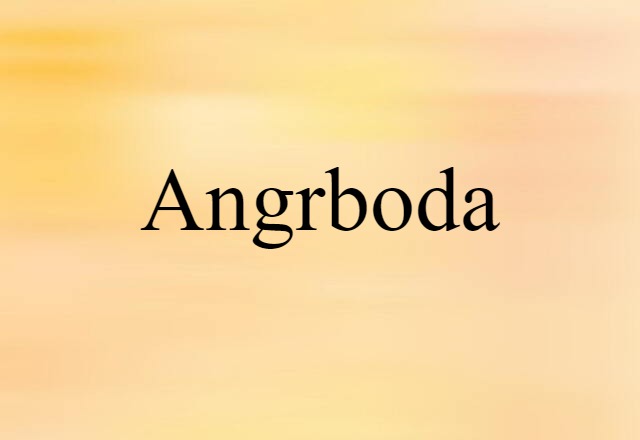 Angrboda