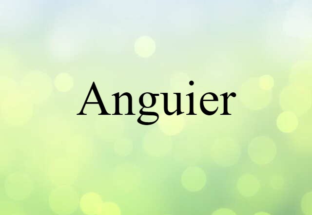 Anguier