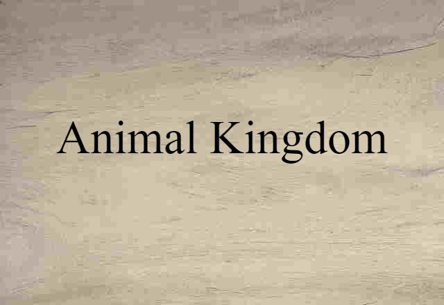 animal kingdom