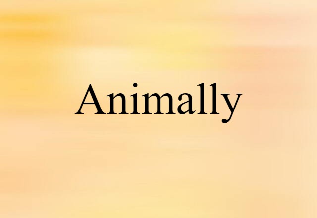 animally