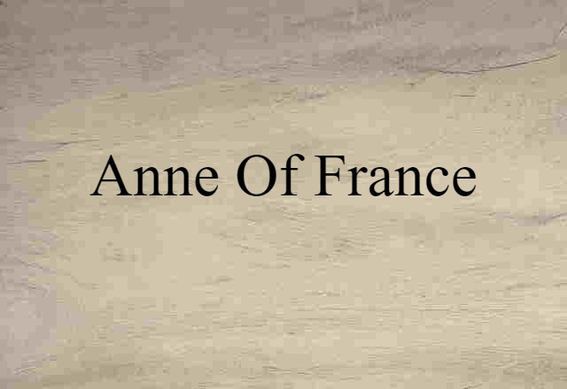 Anne of France