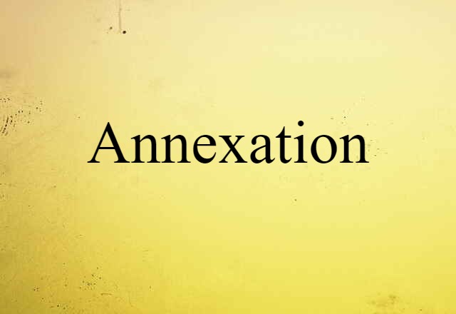 annexation