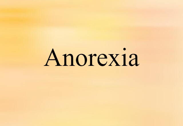 anorexia