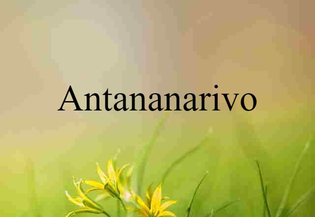 Antananarivo