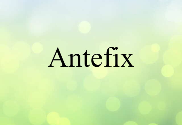 antefix