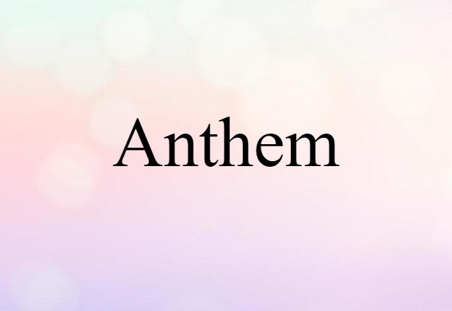 anthem