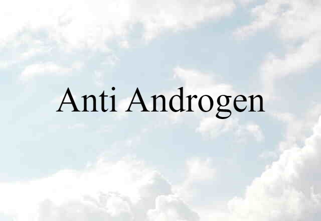 anti androgen