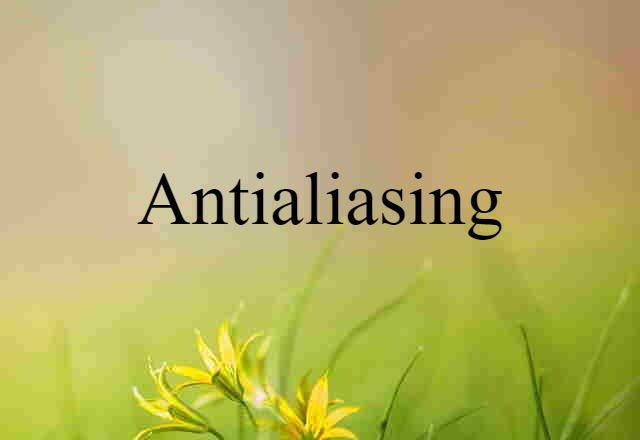 antialiasing