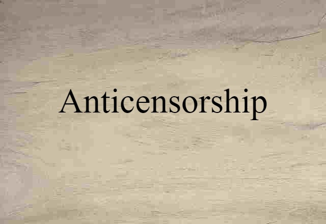 anticensorship