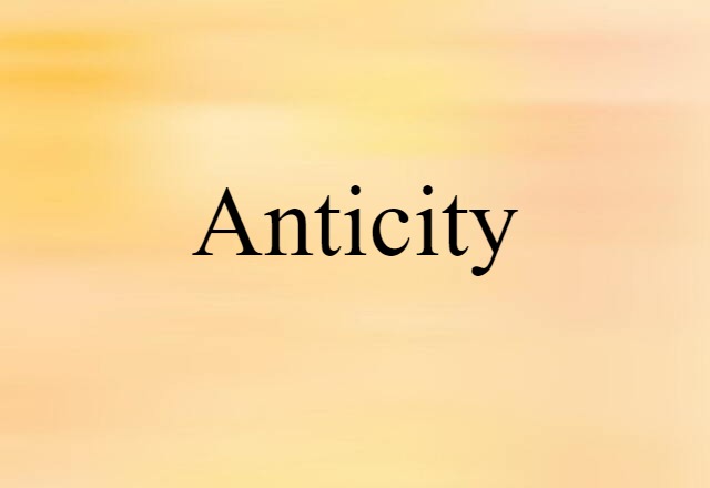 anticity